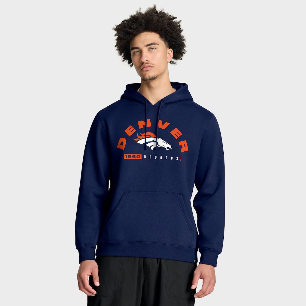 Men 2026 NFL Denver Broncos blue Hoodie hooded style 01->denver broncos->NFL Jersey